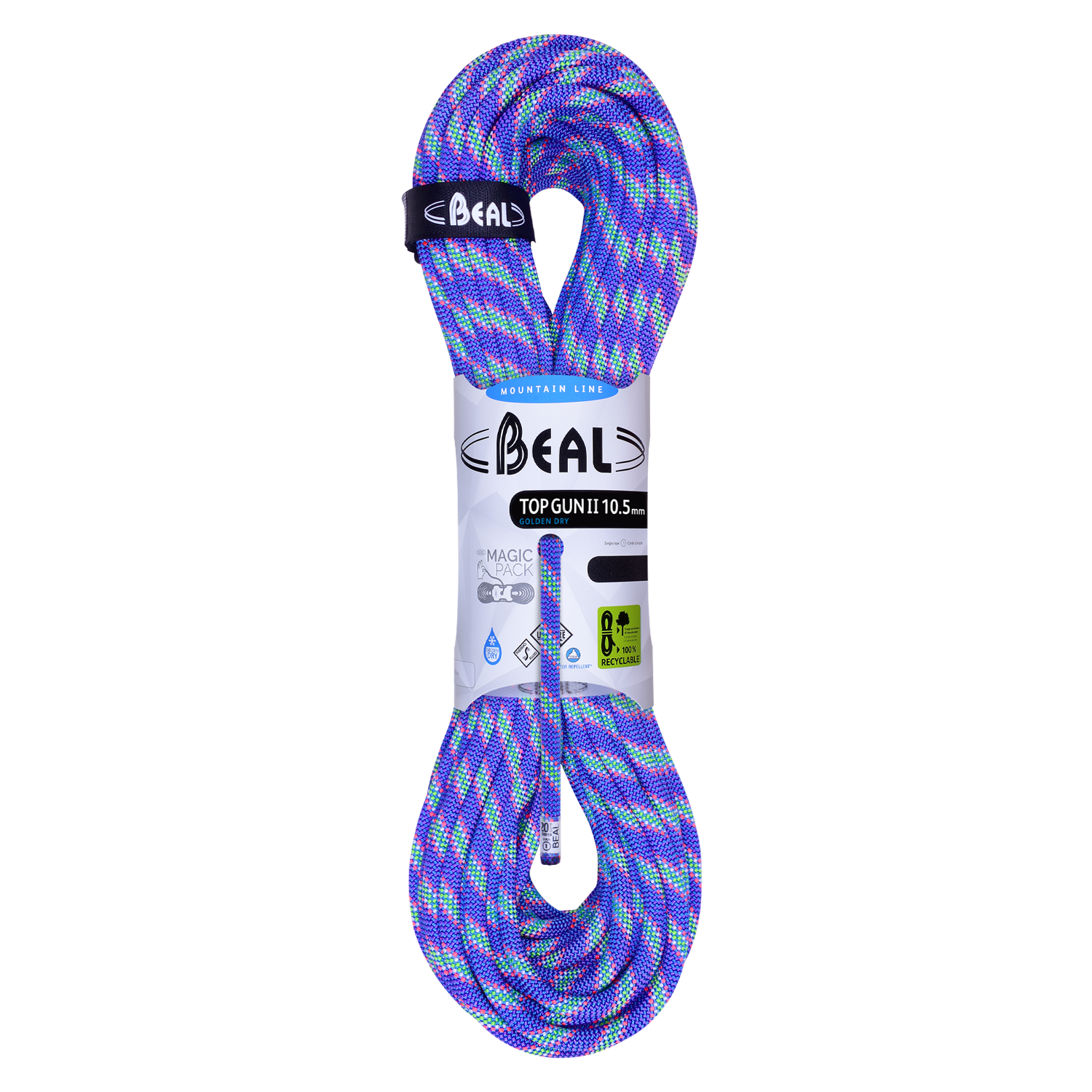 beal-top-gun-ii-10-5mm-unicore-golden-dry-dynamisches-kletterseil image 1