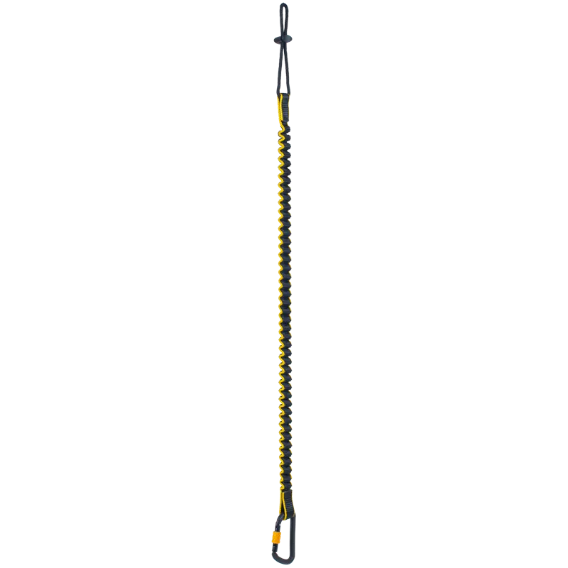 beal-super-leash-elastische-werkzeugsicherung-mit-schraubkarabiner image 1