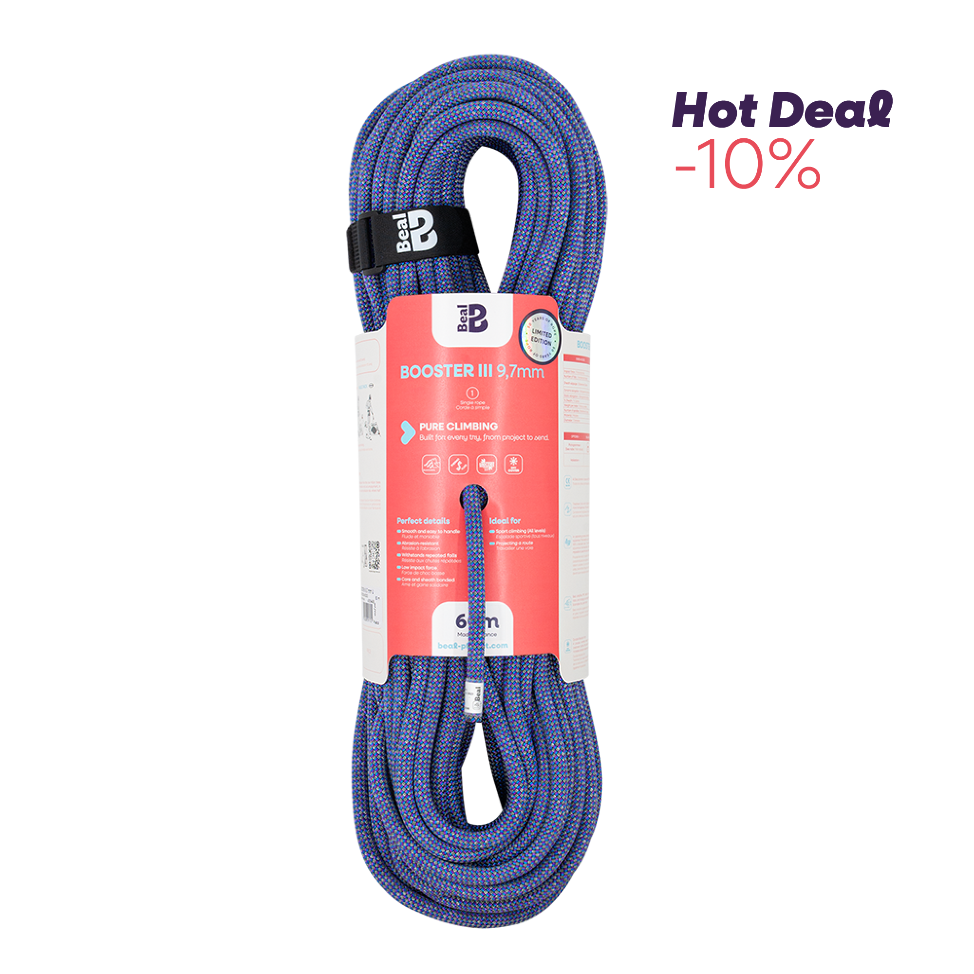 beal-booster-iii-9-7mm-unicore-dry-cover-einfachseil image 1
