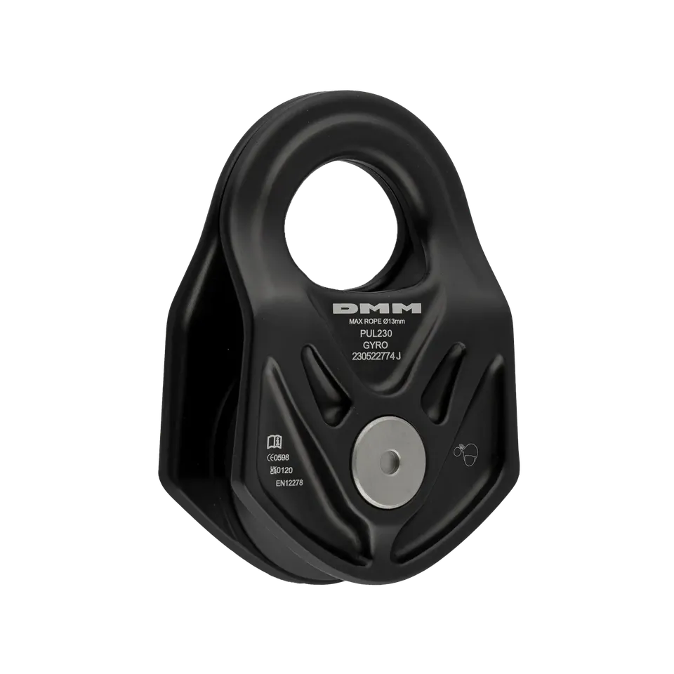 dmm-gyro-seilrolle-umlenkrolle-mit-schwenkbaren-seitenplatten image 1