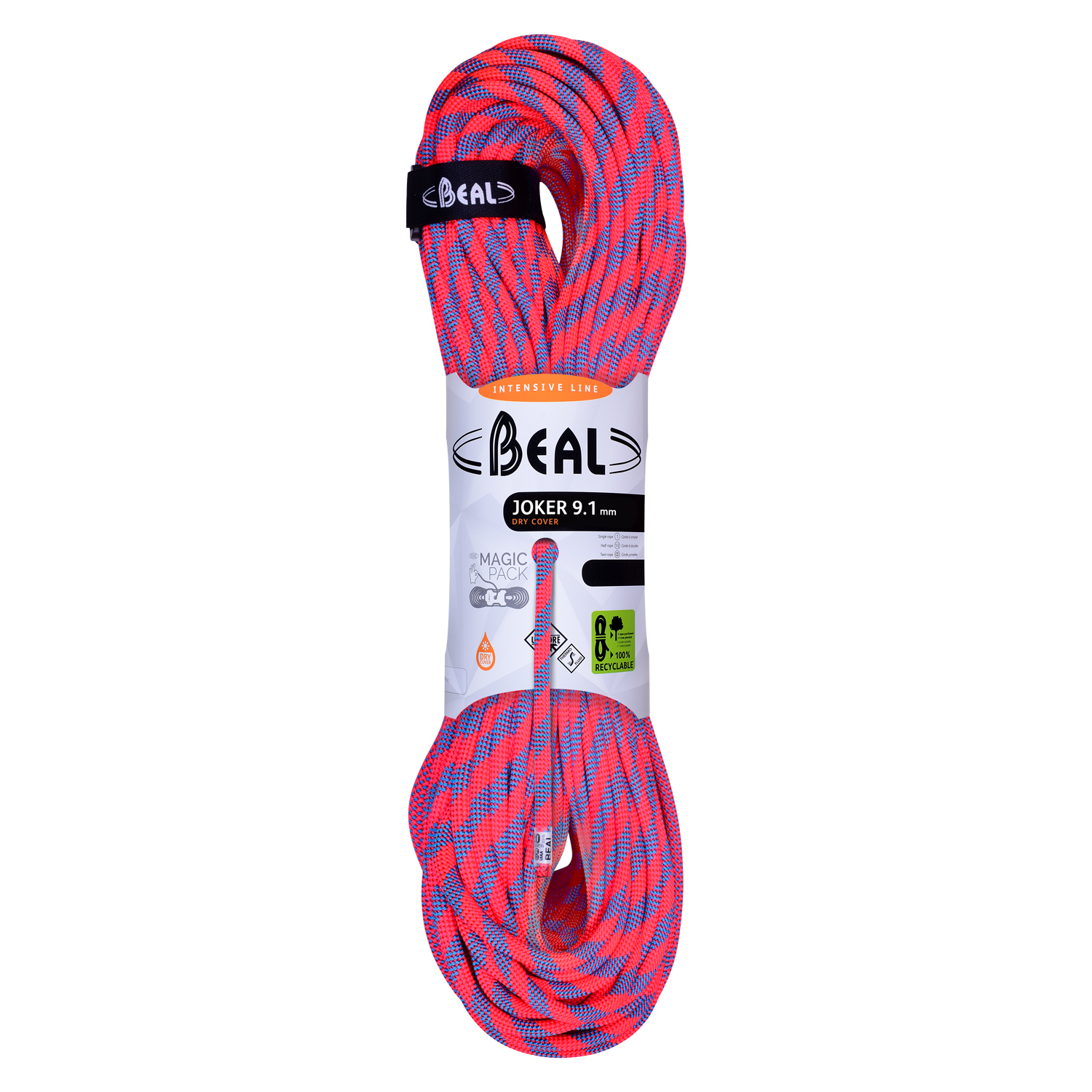 beal-joker-9-1mm-unicore-dry-cover-dynamikseil-einfach-halb-zwilling image 1