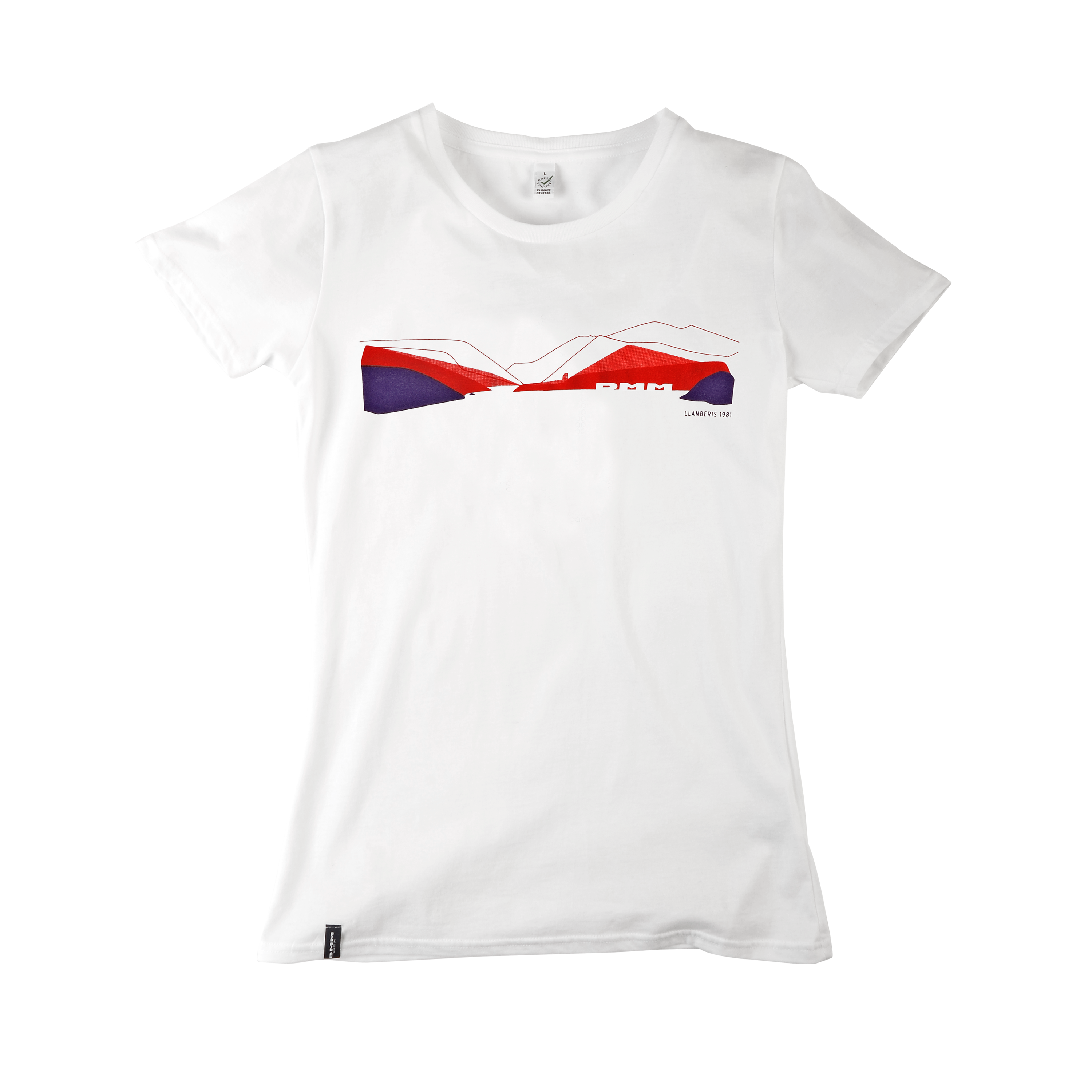 dmm-women-s-pass-t-shirt-organic-cotton-llanberis-grafik image 1