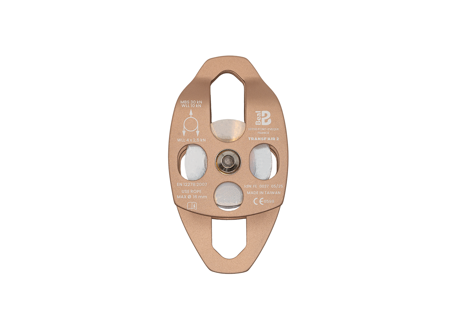 beal-transf-air-2-doppelte-umlenkrolle-mit-beweglichen-flaschen image 1