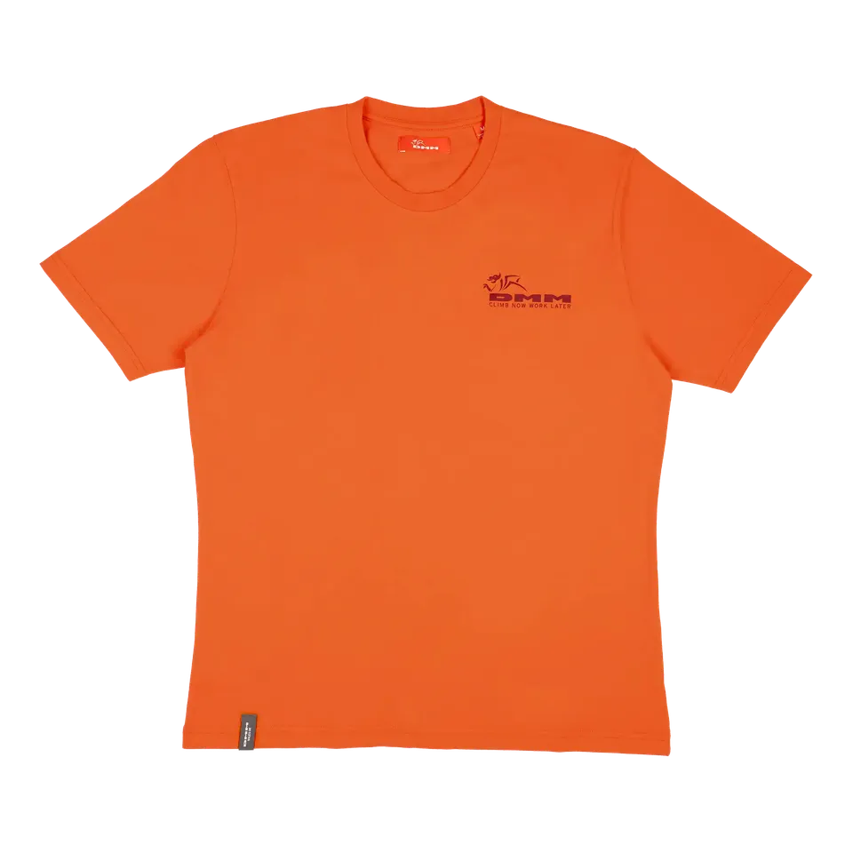 dmm-climb-now-work-later-t-shirt-organic-cotton-shirt image 1