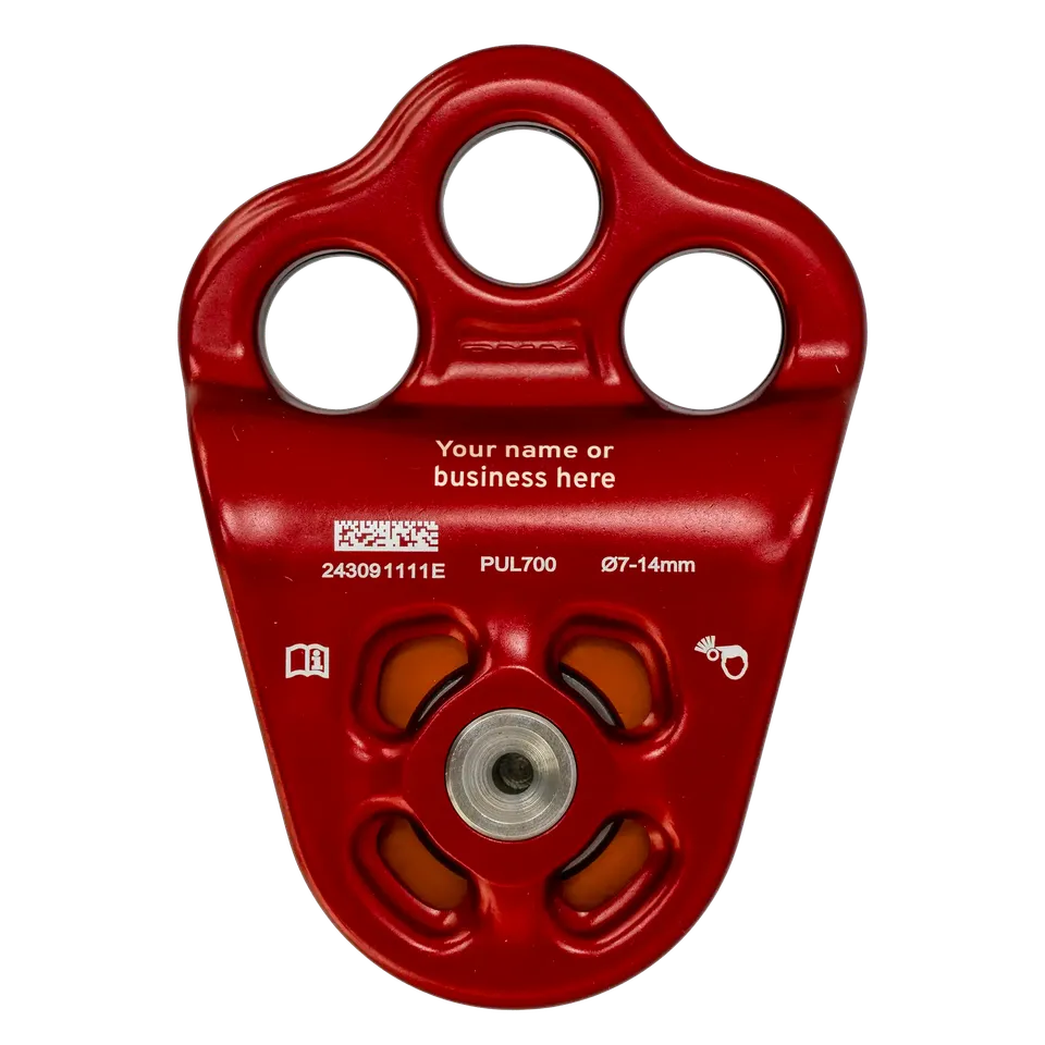 dmm-triple-attachment-pulley-2-seilrolle-mit-custom-text image 1