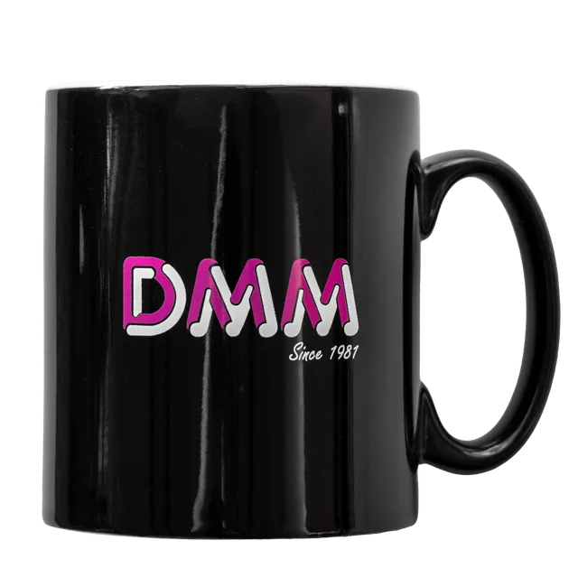 dmm-logo-mug-tasse-330ml-schwarz-wei image 1