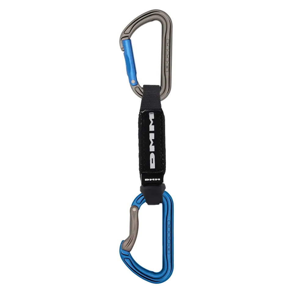 dmm-shadow-expressset-quickdraw-straight-bent-mit-nylonschlinge image 1
