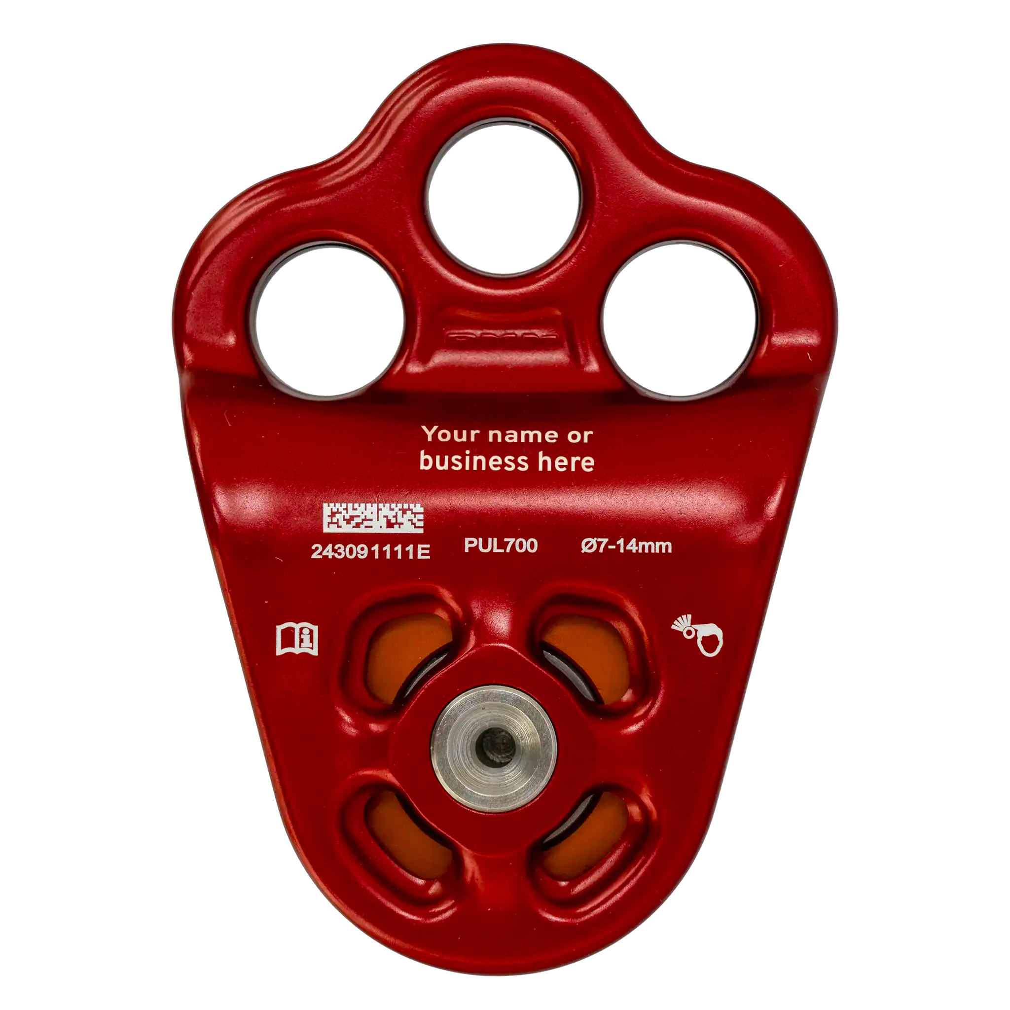 dmm-triple-attachment-pulley-2-seilrolle-mit-custom-text image 1
