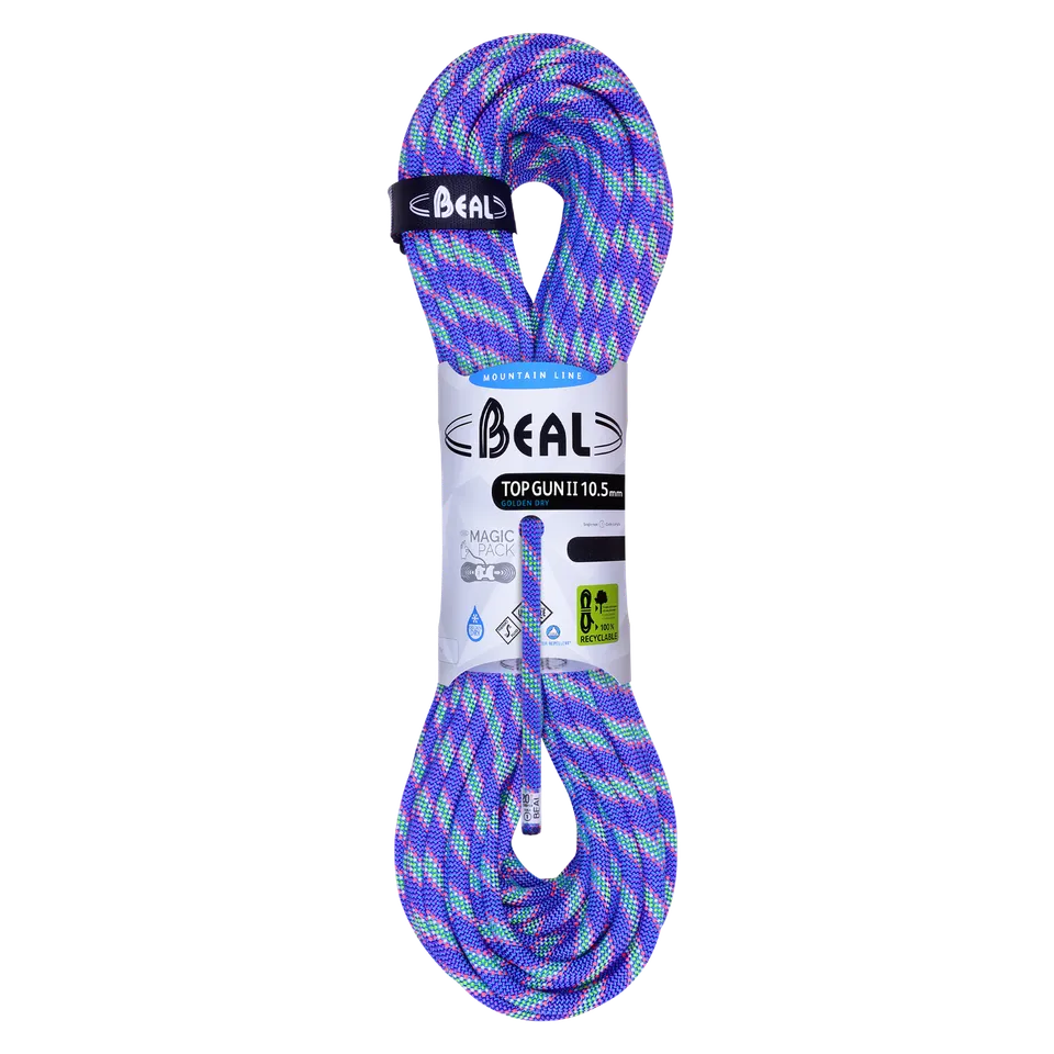 beal-top-gun-ii-10-5mm-unicore-golden-dry-dynamisches-kletterseil image 1