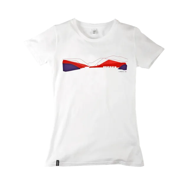 dmm-women-s-pass-t-shirt-organic-cotton-llanberis-grafik image 1