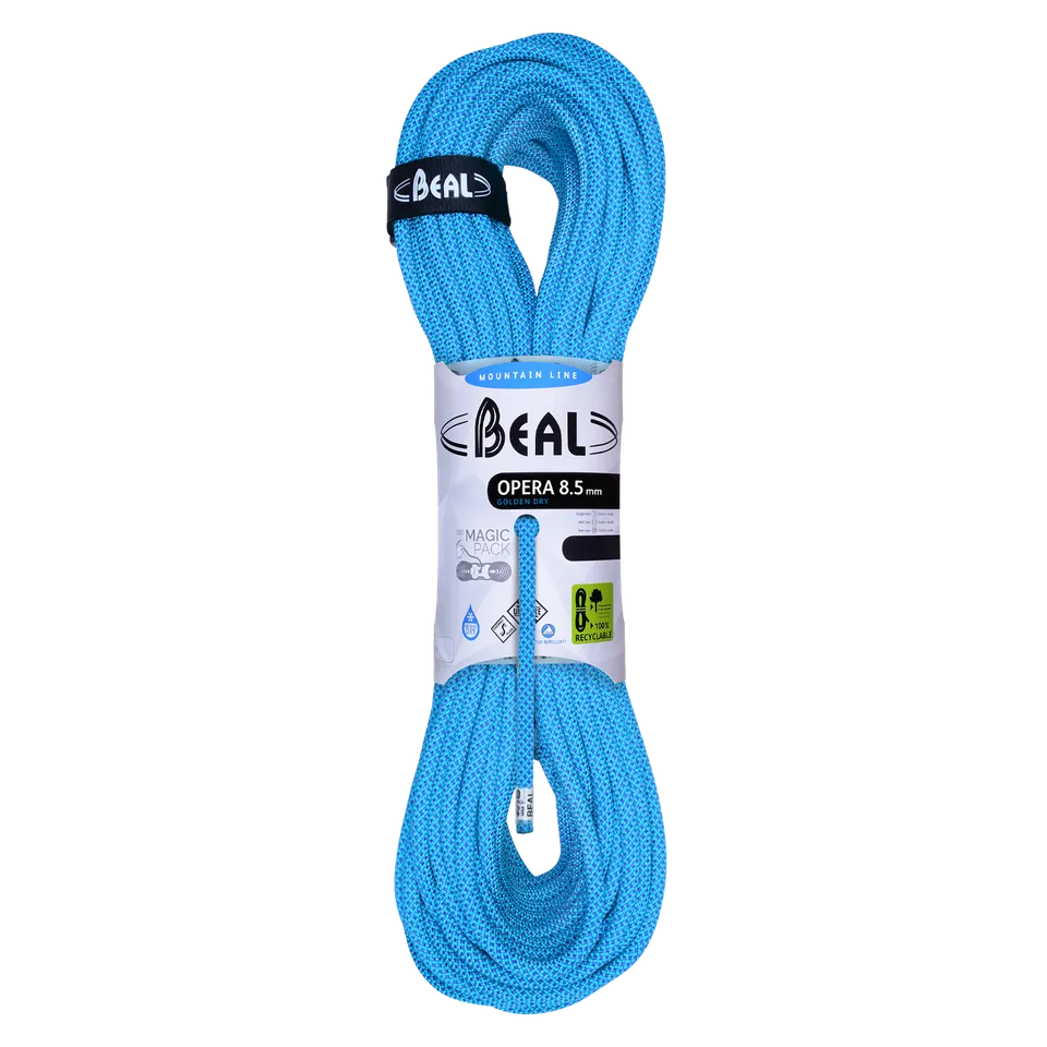beal-opera-8-5mm-unicore-golden-dry-einfach-kletterseil image 1