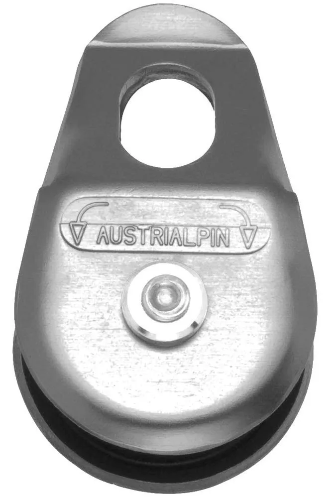 austrialpin-seilrolle-silber-mit-beweglichen-seitenteilen-bis-12-mm image 1