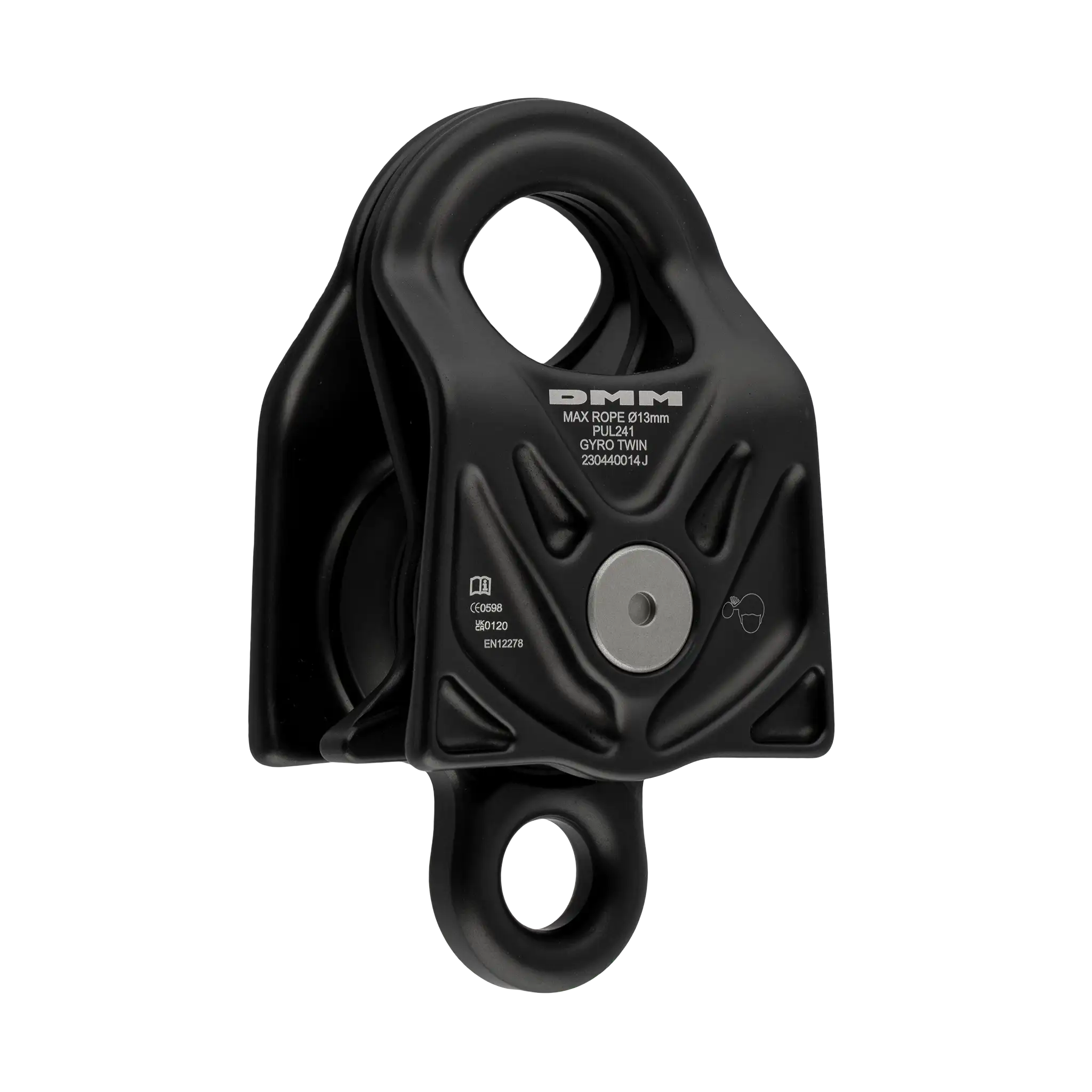 dmm-gyro-seilrolle-umlenkrolle-mit-schwenkbaren-seitenplatten image 3