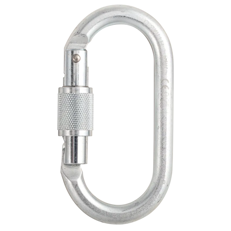 beal-o-smith-screw-stahlkarabiner-oval-schraubverschluss image 1