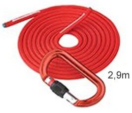 austrialpin-dyna-mit-reepschnur-290cm-rot-mit-ovalo-karabiner image 4