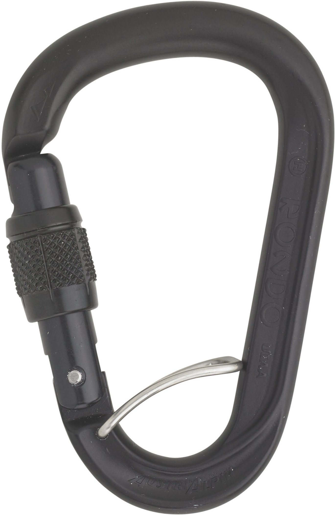 austrialpin-hms-rondo-screwgate-karabiner-mit-selfie-schwarz image 2