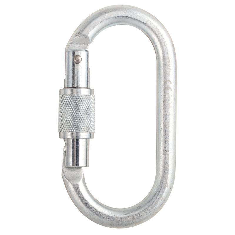 beal-o-smith-screw-stahlkarabiner-oval-schraubverschluss image 1