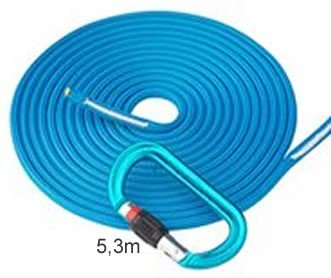 austrialpin-dyna-mit-reepschnur-290cm-rot-mit-ovalo-karabiner image 5