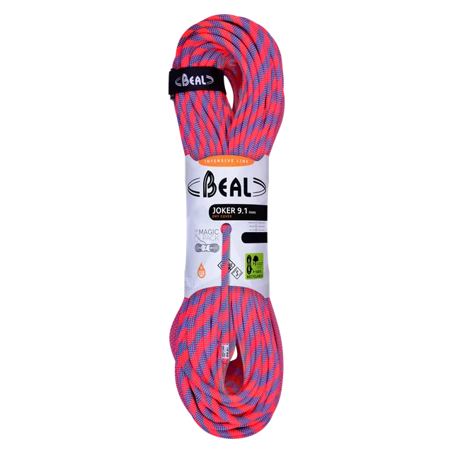 beal-joker-9-1mm-unicore-dry-cover-dynamikseil-einfach-halb-zwilling image 1