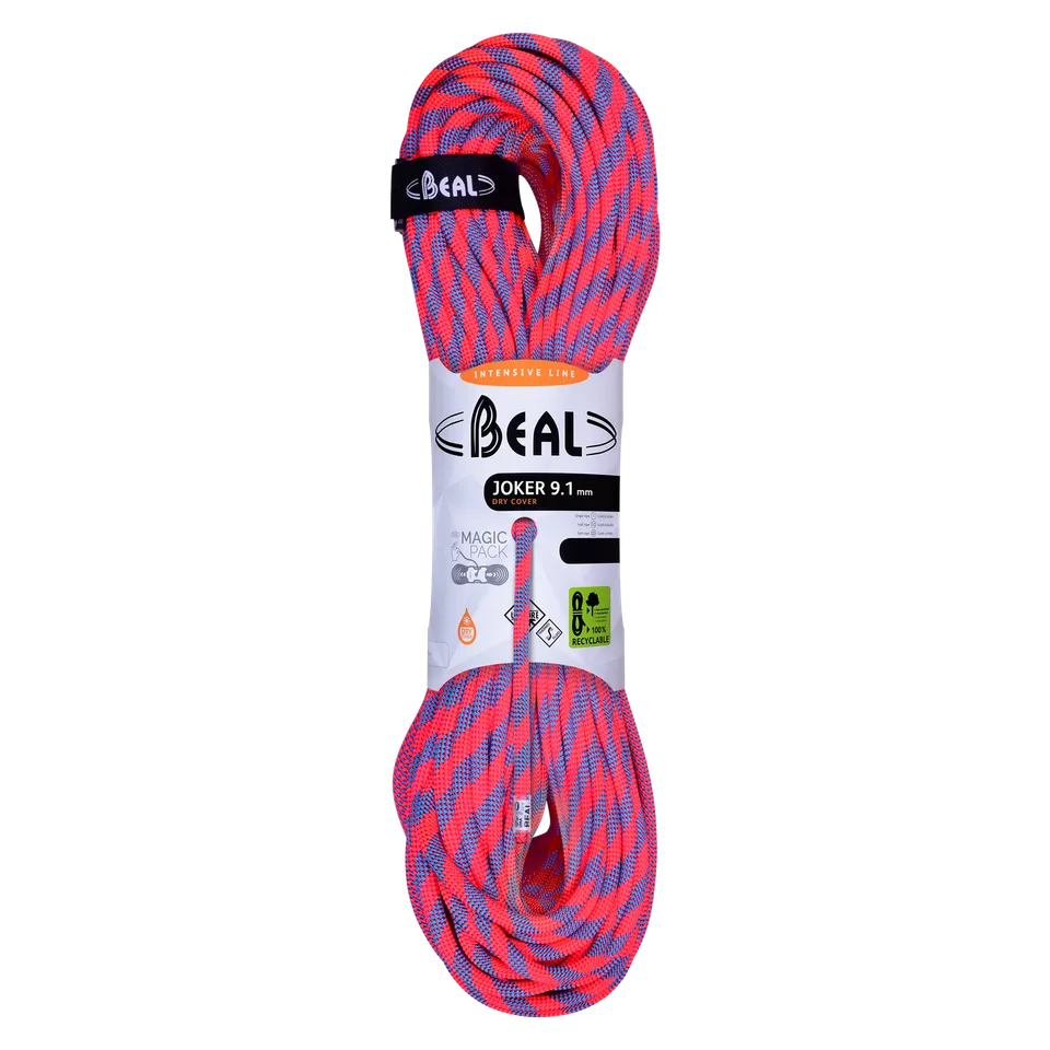 beal-joker-9-1mm-unicore-dry-cover-dynamikseil-einfach-halb-zwilling image 1